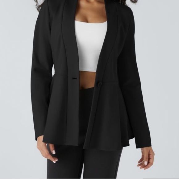 Halara Elegant Black Women's Blazer - Picture 1 of 7